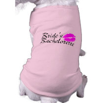 Brides Bachelorette (Kiss) pet clothing by WeddingZazzle Brides Bachelorette (Kiss) pet clothing