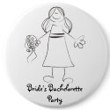 Bride's Bachelorette Party Button
