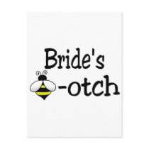 Bride's Bee-otch Post Cards