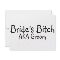 Brides Bitch 3 invitations