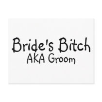 Brides Bitch 3 Postcard