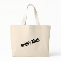 Brides Bitch Black Canvas Bag