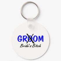 Brides Bitch Blue keychains
