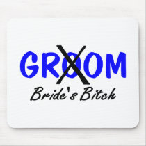 Brides Bitch Blue mousepads by CelebrationZazzle Brides Bitch Blue mousepads