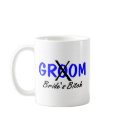 Brides Bitch Blue mugs