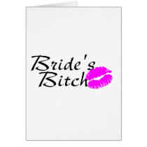 Brides Bitch (Kiss) Card