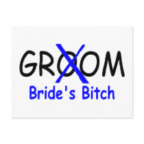 Brides Bitch Postcard