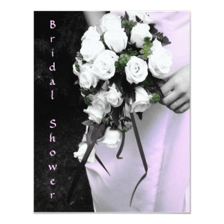 Brides Bouquet Bridal Shower Invitation