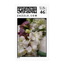 Bride's bouquets postage stamp