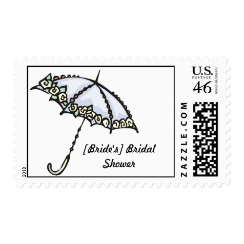 [Bride's] Bridal Shower stamp