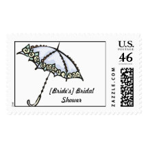 [Bride's] Bridal Shower Stamp