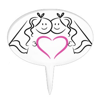 Brides Cake Topper