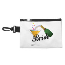 Brides Champagne Toast Accessories Bag