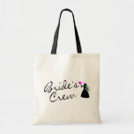 Brides Crew (Bride Blk) Canvas Bag