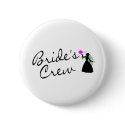 Brides Crew (Bride) buttons