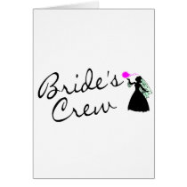 Brides Crew (Bride) Card