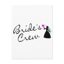 Brides Crew (Bride) Postcards