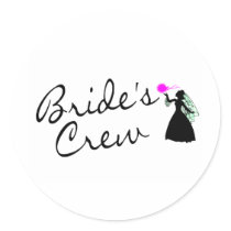 Brides Crew (Bride) Sticker