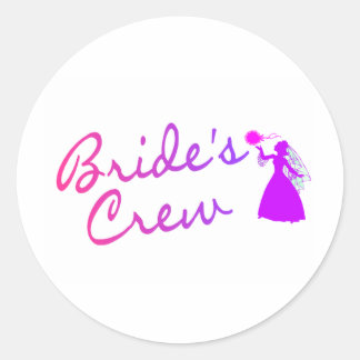 Brides Crew (Bride) Stickers