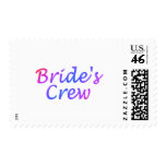 Brides Crew (Pastel) Postage Stamps