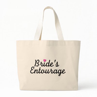 Bride's Entourage Canvas Bag by BacheloretteGirl