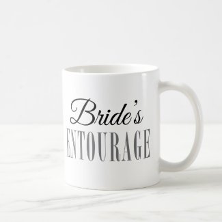 Bride's Entourage Classic White Coffee Mug