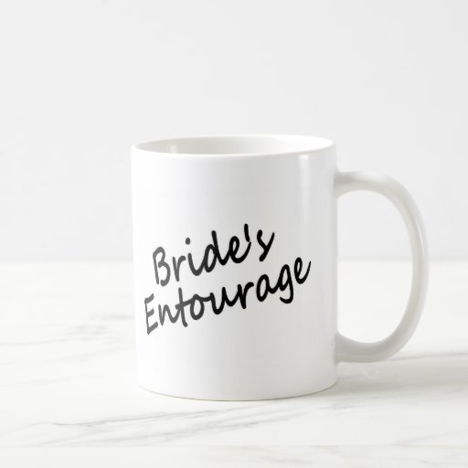 Bride's Entourage Coffee Mugs