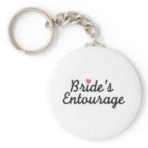 Bride's Entourage Key Chain