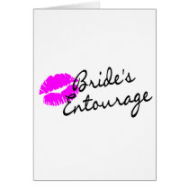 Brides Entourage (Kiss) Cards