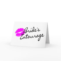 Brides Entourage (Kiss) Card