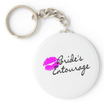 Brides Entourage (Kiss) Keychain
