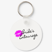 Brides Entourage (Kiss) keychains