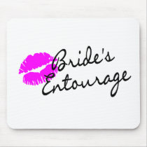 Brides Entourage (Kiss) Mouse Mats