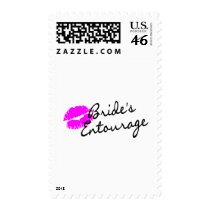 Brides Entourage (Kiss) Postage Stamp