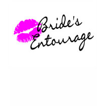 Brides Entourage (Kiss) t-shirts