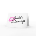 Brides Entourage Lips cards