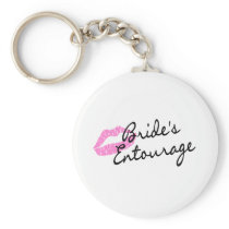 Brides Entourage Lips Key Chain