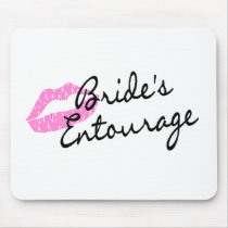 Brides Entourage Lips Mousepads