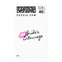 Brides Entourage Lips Stamp