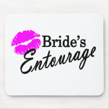 Brides Entourage Mouse Pad
