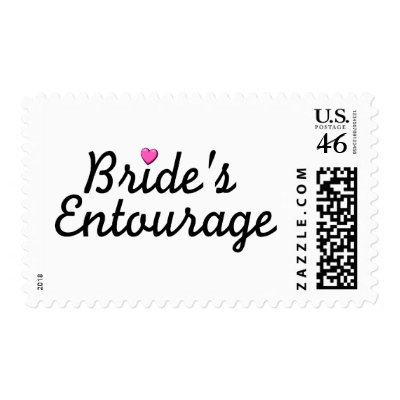 Bride&#39;s Entourage Postage
