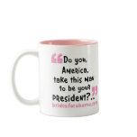 Brides for Obama mug