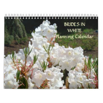 BRIDES IN WHITE Planning Calendar gifts Bridal