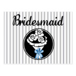 Brides Maid Postcard