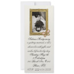 Bride's Portrait Bridal Shower Invitation