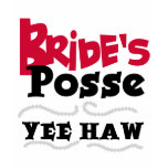 Bride's Posse Bachelorette Party Tshirts
