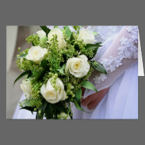 Bride's Rose Bouquet cards