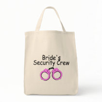 Grupo da segurança das noivas (algemas) bolsas by BacheloretteGirl Grupo da segurança das noivas (algemas) bolsas