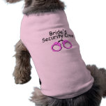Brides Security Crew (Handcuffs) pet clothing