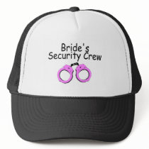 Brides Security Crew (Handcuffs) Hat